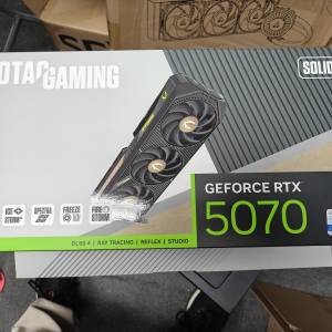 ZOTAC GAMING GeForce RTX 5070 SOLID