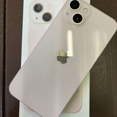 iPhone 13 128gb,港行雙卡，完全美冇花，冇修冇拆，電池健康度86，所有原裝，所有功...