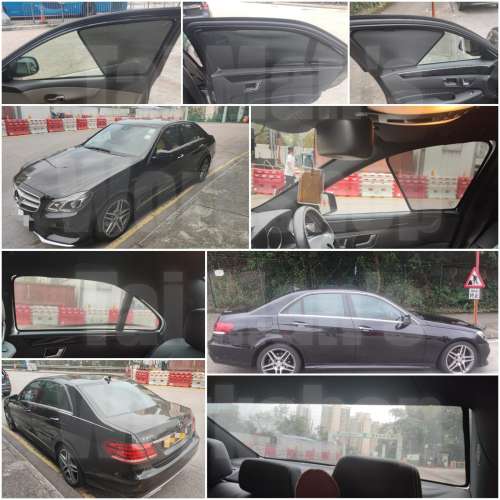 BENZ Eclass 全車磁石濾光窗網太陽擋