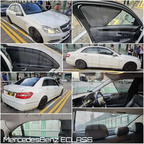 BENZ Eclass 全車磁石濾光窗網太陽擋
