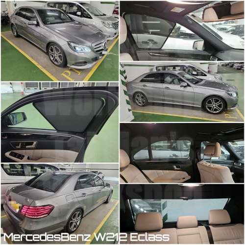 BENZ Eclass 全車磁石濾光窗網太陽擋