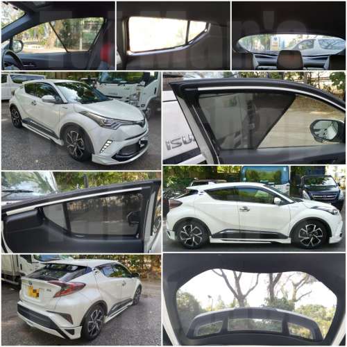 TOYOTA CHR 全車磁石濾光窗網太陽擋