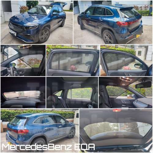 BENZ EQA GLA 全車磁石濾光窗網太陽擋