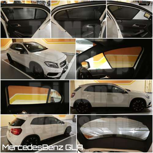 BENZ EQA GLA 全車磁石濾光窗網太陽擋