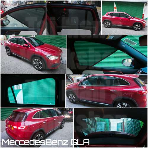 BENZ EQA GLA 全車磁石濾光窗網太陽擋