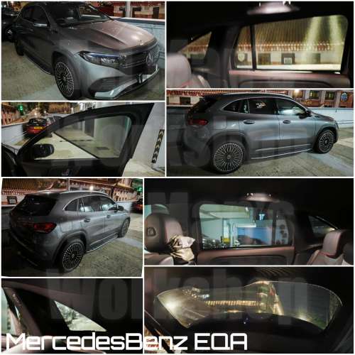 BENZ EQA GLA 全車磁石濾光窗網太陽擋