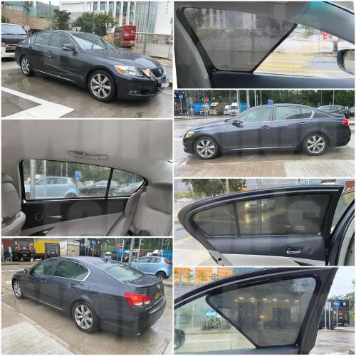ARISTO GS300 全車磁石濾光窗網太陽擋
