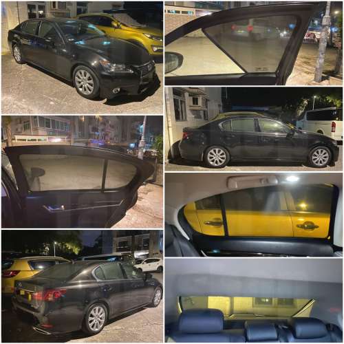 ARISTO GS300 全車磁石濾光窗網太陽擋