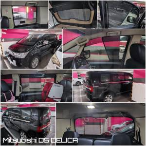DELICA 全車磁石濾光窗網太陽擋