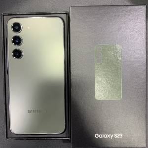 99%New Samsung s23 5G 8+512GB 綠色 香港行貨 全套有盒有配件 自用首選超值