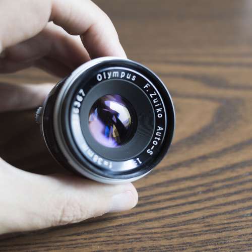 Olympus F. Zuiko Auto-S 38mm F/1.8