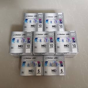 Victor CLEAR MiniDisc 80min MD碟