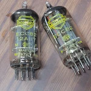 Mullard 黃字 ECC82 x 2