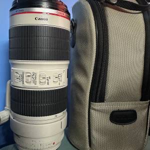 Canon EF 70-200 f2.8 is ii，二代防震版