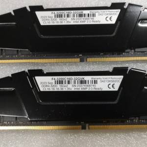 G.SKill  DDR4 3200 16GBx2 共32GB Desktop Ram