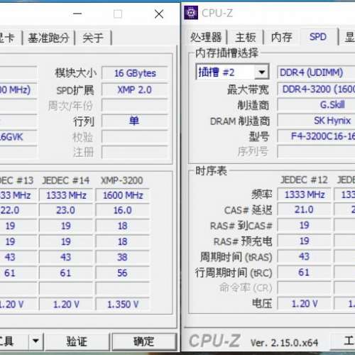 G.SKill  DDR4 3200 16GBx2 共32GB Desktop Ram