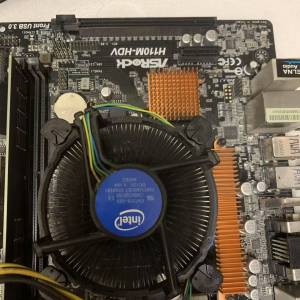 ASUS H110M  intel G4560 cpu + fan 8gb ram 500hdd win11  fullset