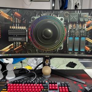 購入三個月 Asus VG34VQL3A 34” 21:9 180Hz 行貨有保