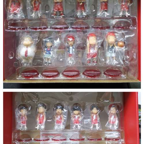 SLAM DUNK 男兒當入樽 FIGURE COLLECTION 湘北SET 全17種