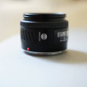Minolta AF A mount 50mm f1.4  RS版