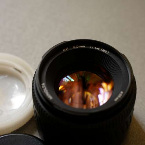 Minolta AF A mount 50mm f1.4  RS版