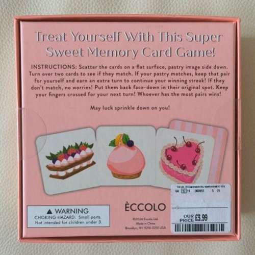 全新 Sweet Match Bakery 甜品配對卡