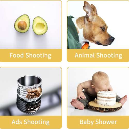 Selens PVC Background 60cm(W) x 130cm(H) Photography Backdrop, White