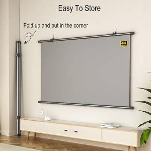 Metal Anti-Light Projector Screen Nano Anti-Glare納米金屬塗層, 超高清抗光-8K ...
