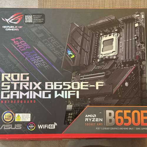 95% New ASUS ROG STRIX B650E-F GAMING WIFI (DDR5)