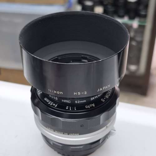 NIKON NIKKOR-S 55MM F1.2 NON Ai MOUNT