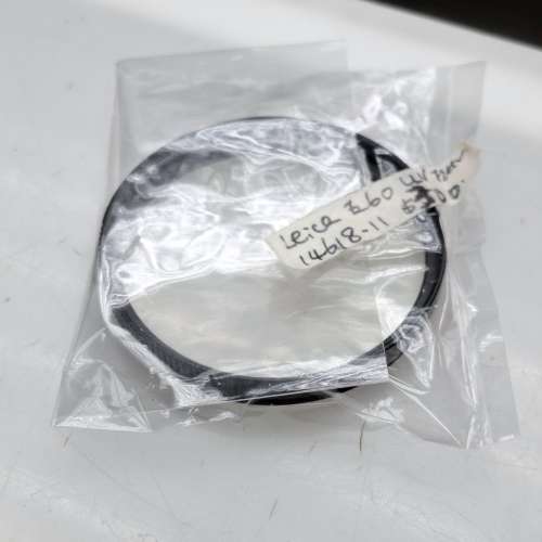 LEICA E60 UV BLACK 13381   LEICA SERIE VII FILTER   LEICA E43 UVA FULL SET