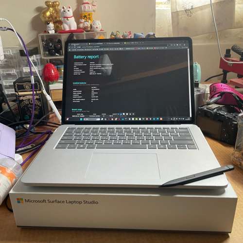 Surface Laptop Sudio( i7 16+512GB GeForce RTX 3050 TI GPU Touch )