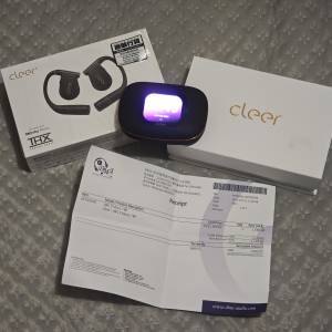 99.9%新 CLEER ARC 5 MUSIC 開放式AI藍牙耳機保養到2026年7月12日 全套有盒有配件