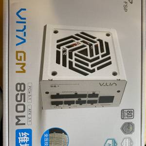 大陸版本FSP VITA GM 850W白金全模組電源白色（ATX3.1/PCle 5.1 12V-2x6接口/105℃/...