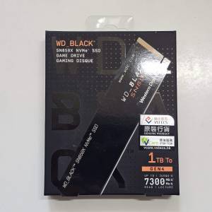 WD_BLACK SN850X 1TB SSD 固態硬碟