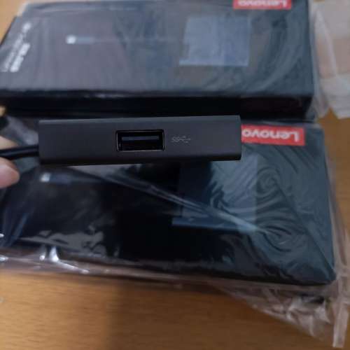 (包平郵/面交)Lenovo thinkplus USB-C Hub （PD）影像輸出 聲音輸出 便攜擴展器Typ...