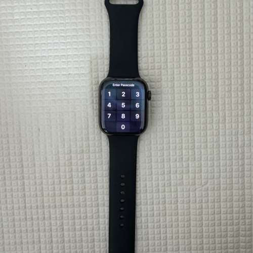 apple watch 7 GPS+LTE 黑色不鏽鋼 Black Stainless