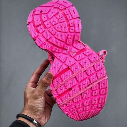 Balenciagal 3x1 sneakers 3+系列低幫復古闊型底姥爹風潮流百搭休閒慢跑鞋粉色Size...