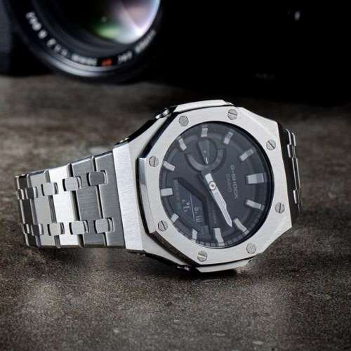 全新 GA2100 Casioak 鋼帶款