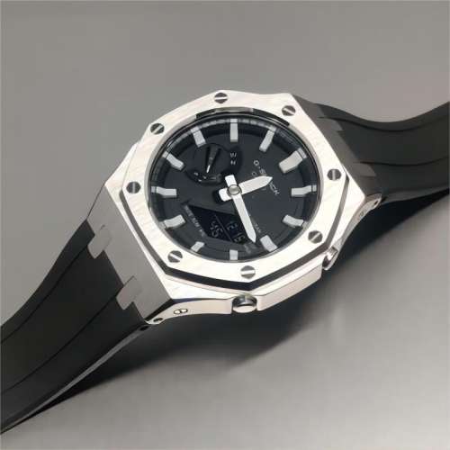 全新 GA2100 Casioak 鋼框膠帶款