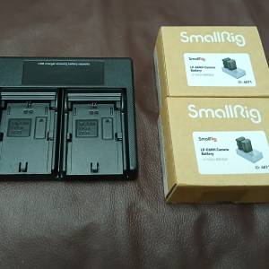 全新 兩電一充 Smallrig for canon LP-E6NH  E6P e6n e6