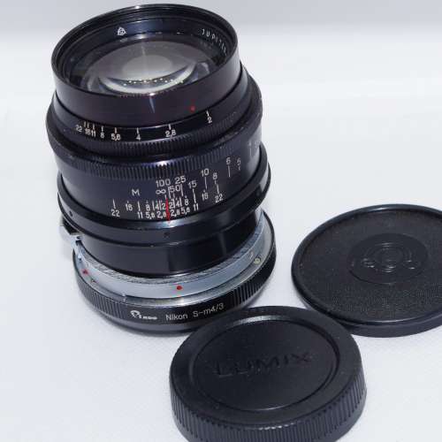Jupiter-9 85mm f2 for M4/3 Lumix