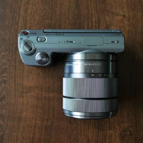 索尼sony 銀色18-55mm kit鏡 （不含機身）