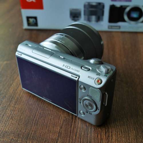 索尼sony 銀色18-55mm kit鏡 （不含機身）