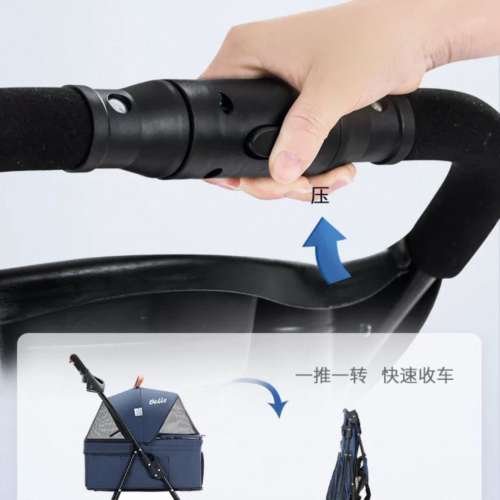 寵物車(可摺疊） - 6成新