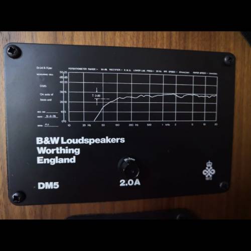 B&W DM5 speakers