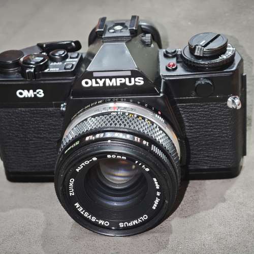 olympus OM-3 奧林巴斯 OM3 + 50/1.8 50mm OM 50mm 膠片菲林機 film camera  90%-9...