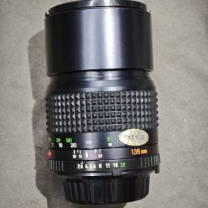 Minolta 135/2.8 MD 美能達 135mm 135 鏡片通透冇花冇霉 對焦順暢 光圈開合正常 98...