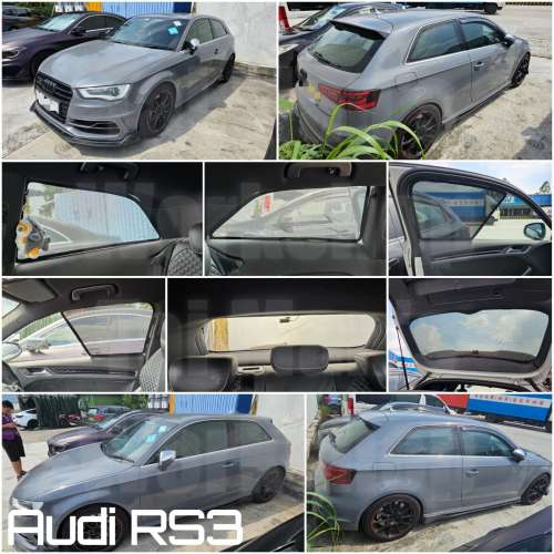 A3 RS3 全車磁石濾光窗網太陽擋