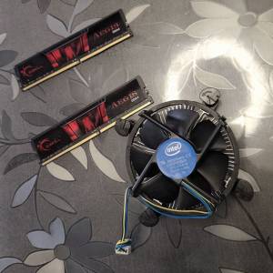 16GB RAM $120 / Intel CPU 散熱器 $10